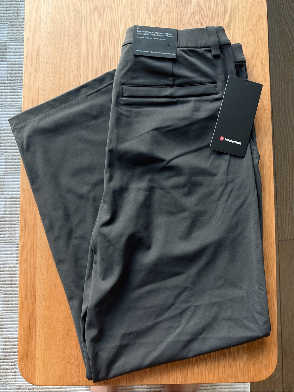 Lululemon Mens Daydrift Pleated Trouser Relaxed Fit